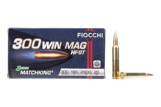 20 rounds of 190 grain 300 Winchester Magnum ammunition.